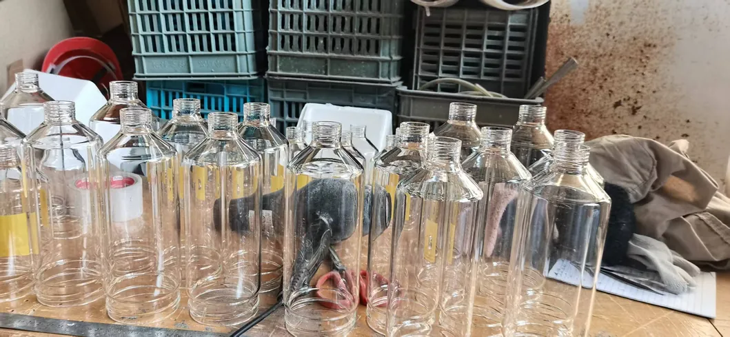 Glass Flask Bottle 8