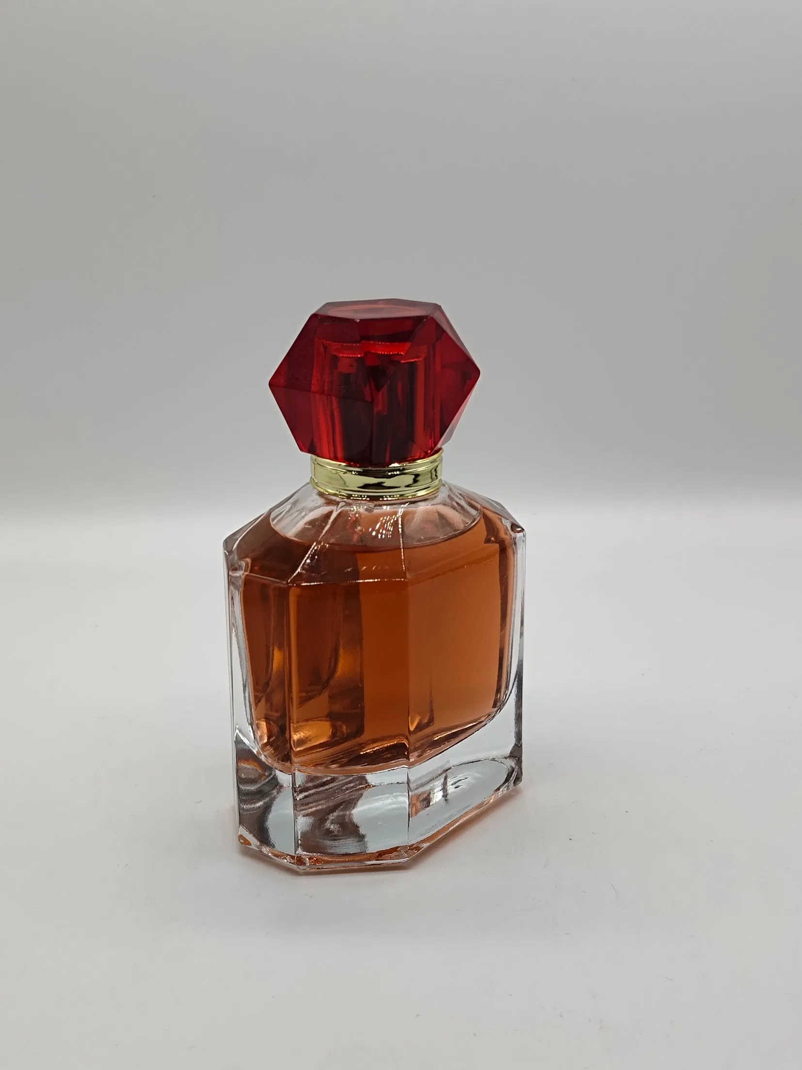 50ml 100ml Diamond Glass Perfume Empty Bottle Design Unique Wholesale Shape Custom