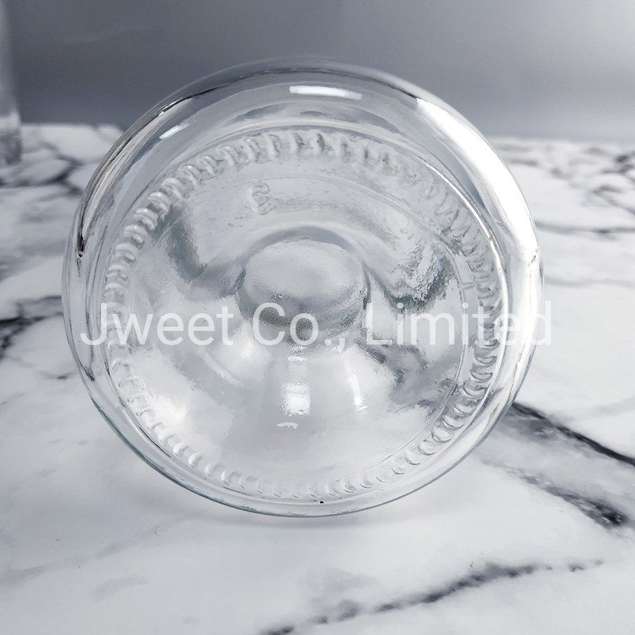 Customized Unique Embossed Super Flint Whisky Glass Bottle 750ml