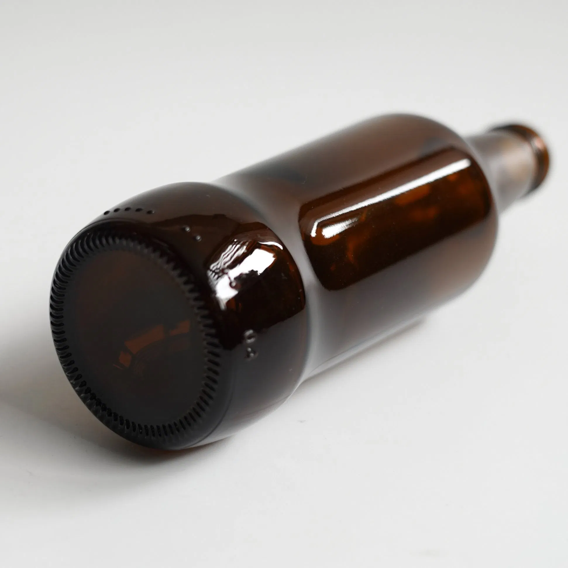 Transparent Beer 250ml Beer Bottle with Crown Cap Nnpb Technology Lightweight Bottle