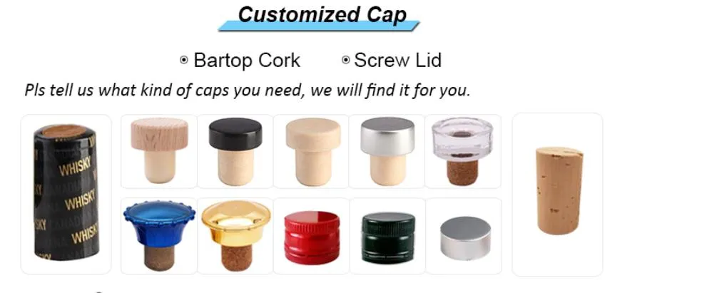 Glass Liquor Bottle View 2