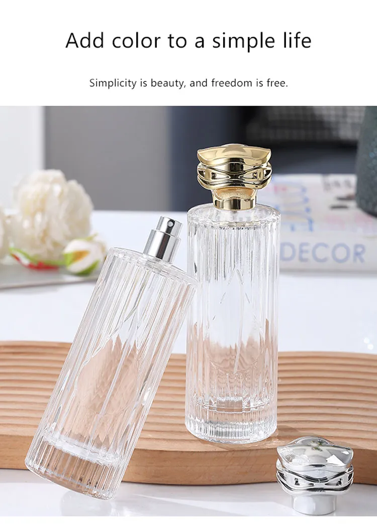 150ml Cylinder Thick Base Perfume Bottle Details
