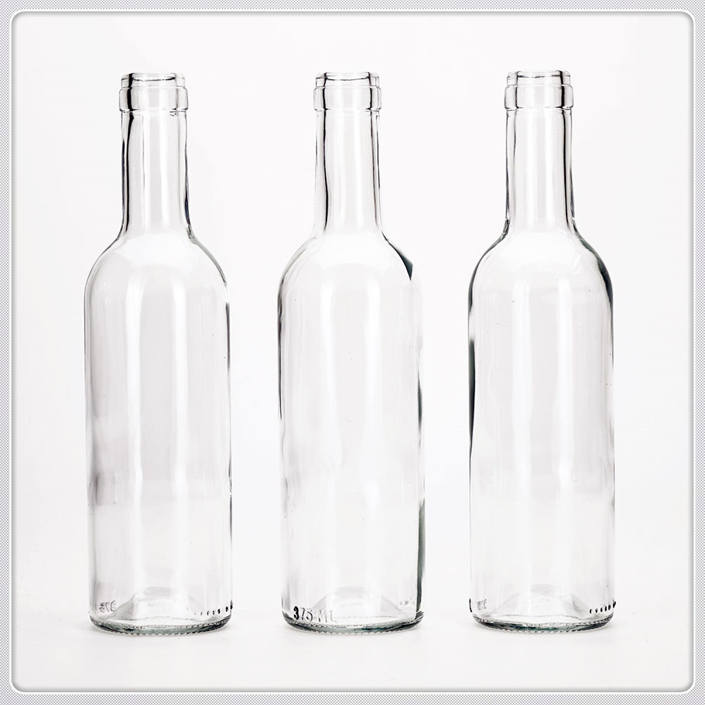 750ml Heavy Glass Alcohol Bottle with Screw Cap and Frost Surface Finish
