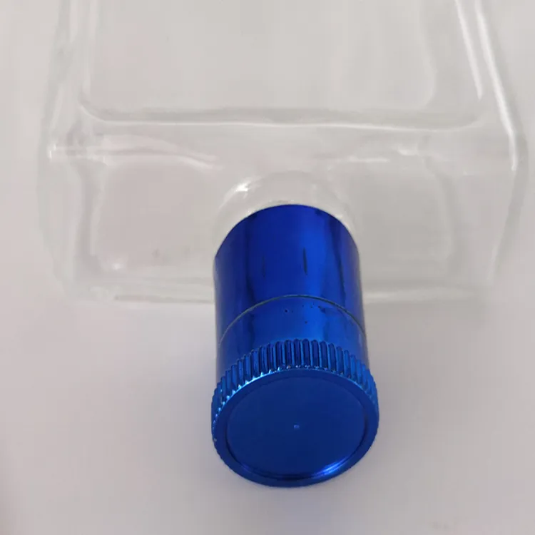 Rectangle Glass Bottle View 3