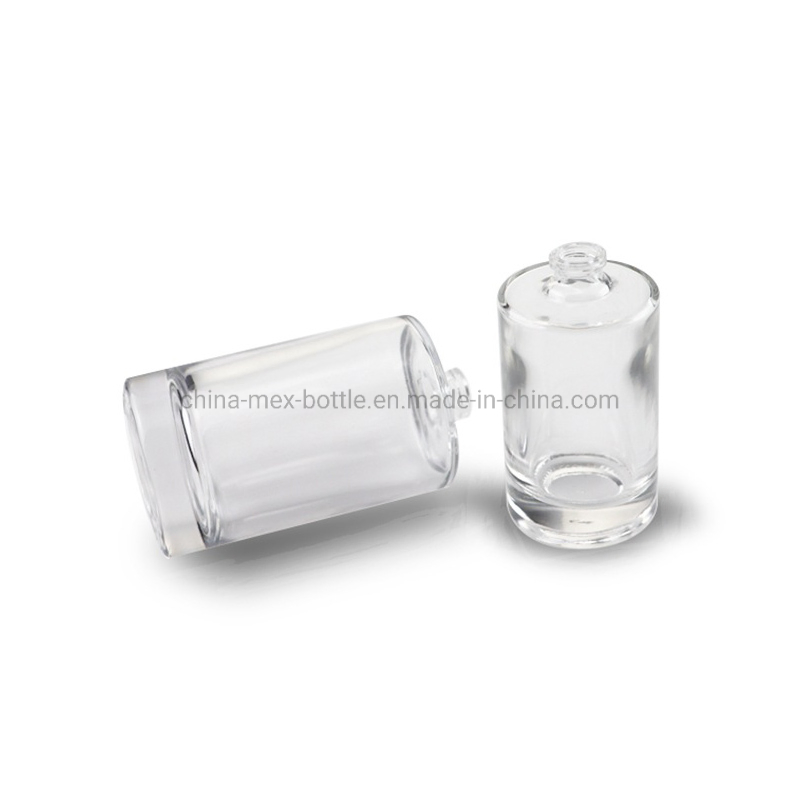 30ml 50ml 100ml Round Transparent Glass Perfume Spray Bottle