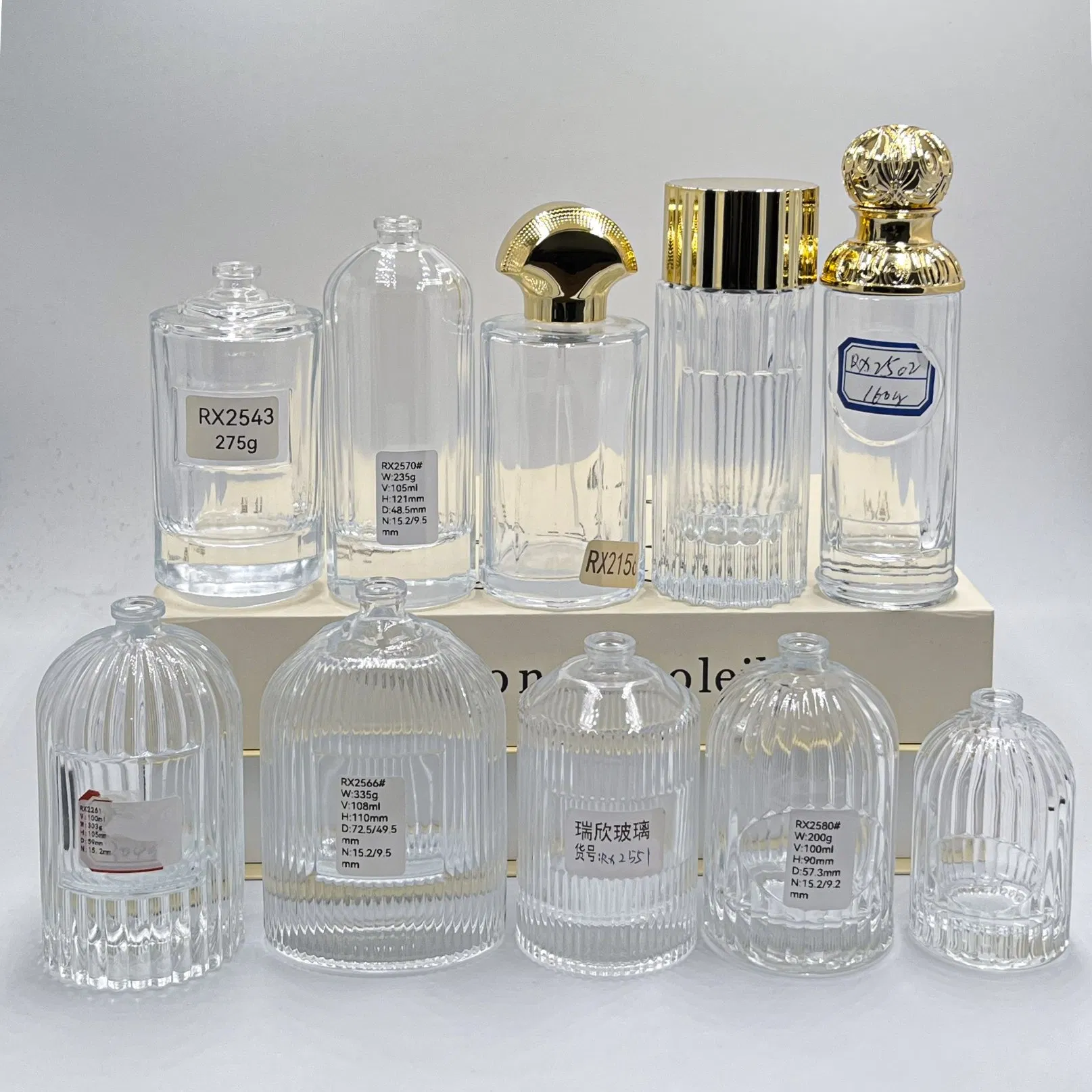 Wholesale 100ml Empty Luxury Flat Round Spray Fragrance Bottle Black Refillable Perfume Glass