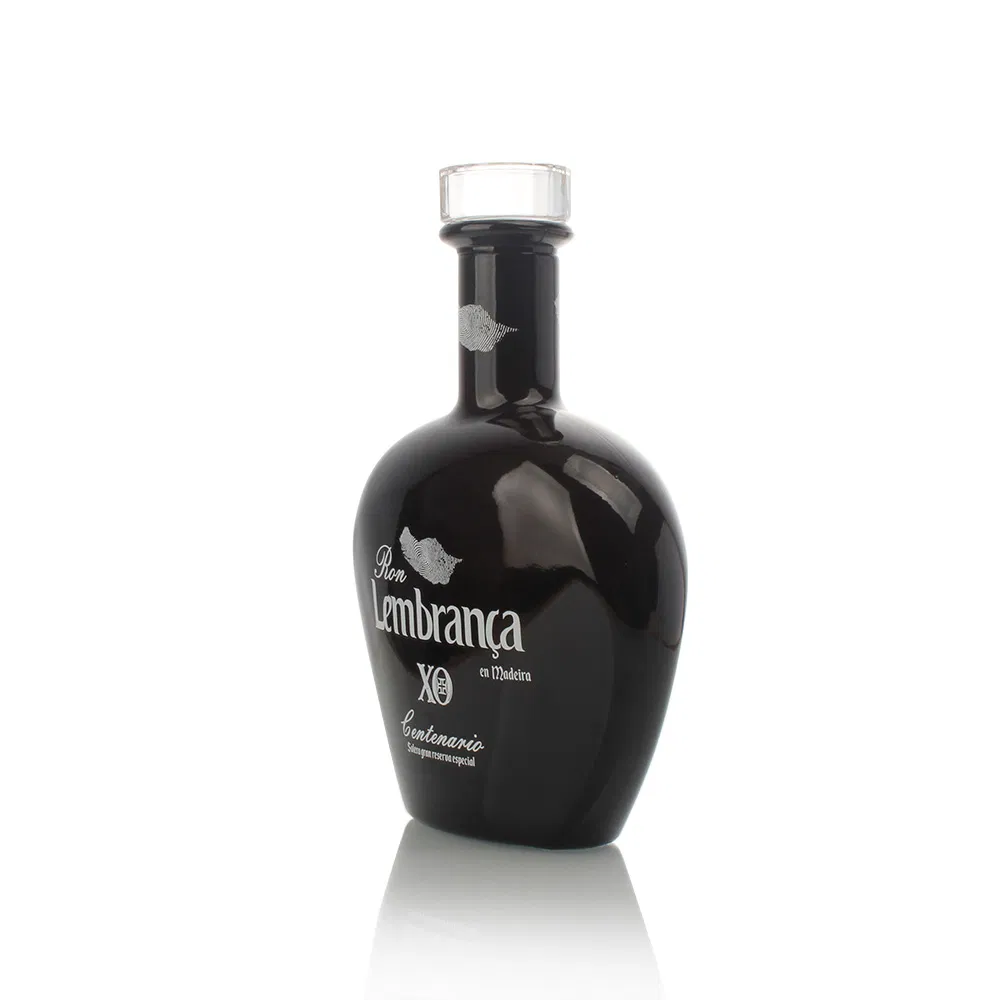 Luxury Customized Empty 700ml 750ml Round Printed Logo Tequila Whisky Vodka Gin Liquor Glass Bottle with Cork