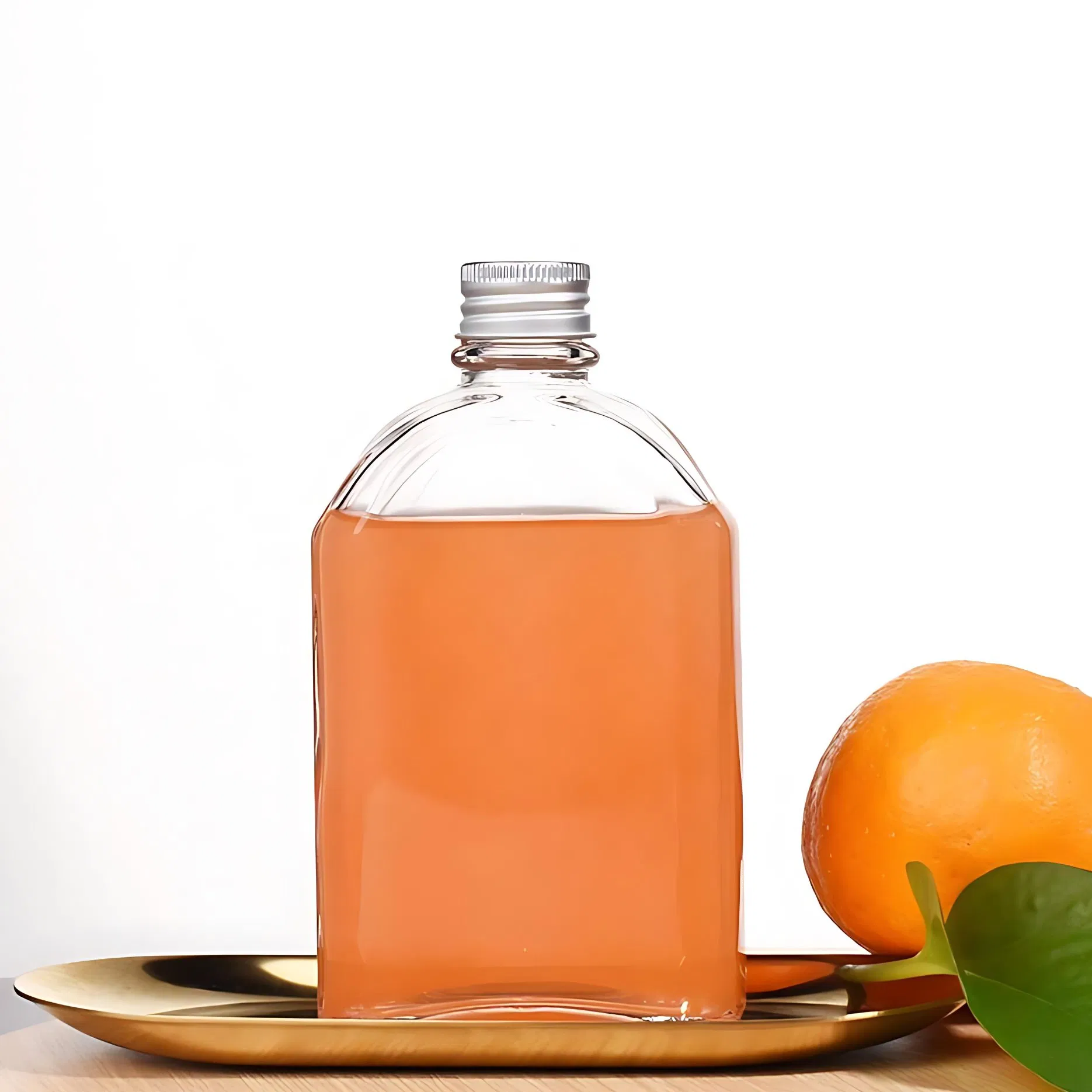 Custom Volume Glass Baijiu Bottle with Standard Screw Cap Finish Suitable for Bulk OEM and ODM Orders