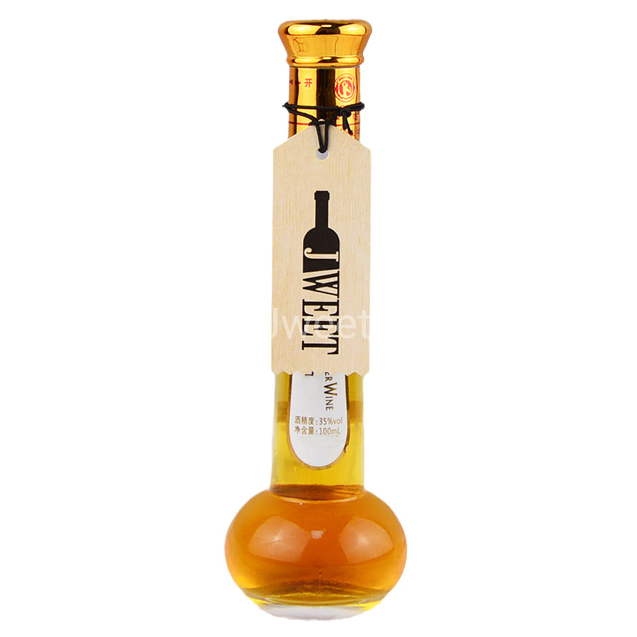 100ml Mini Glass Bottle with Long Neck Wholesale for Spirit Tequila