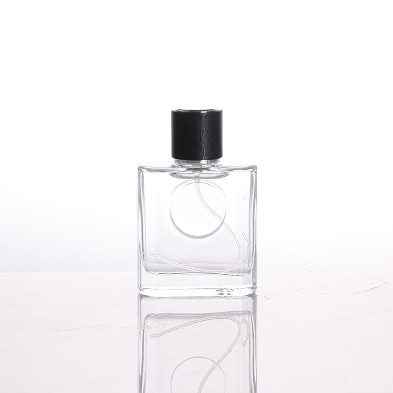 50ml 100ml Custom Luxury Unique Design Pumpkin Shape 50ml Clear Fine Mist Spray Glass Perfume Bottle Elegant Fancy Parfum Bottle with Box