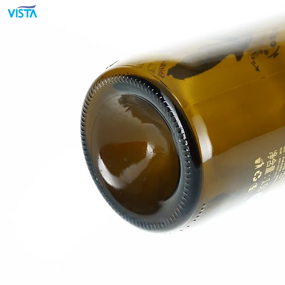 Elegantly Colored Wine Glass Bottles in Various Shapes