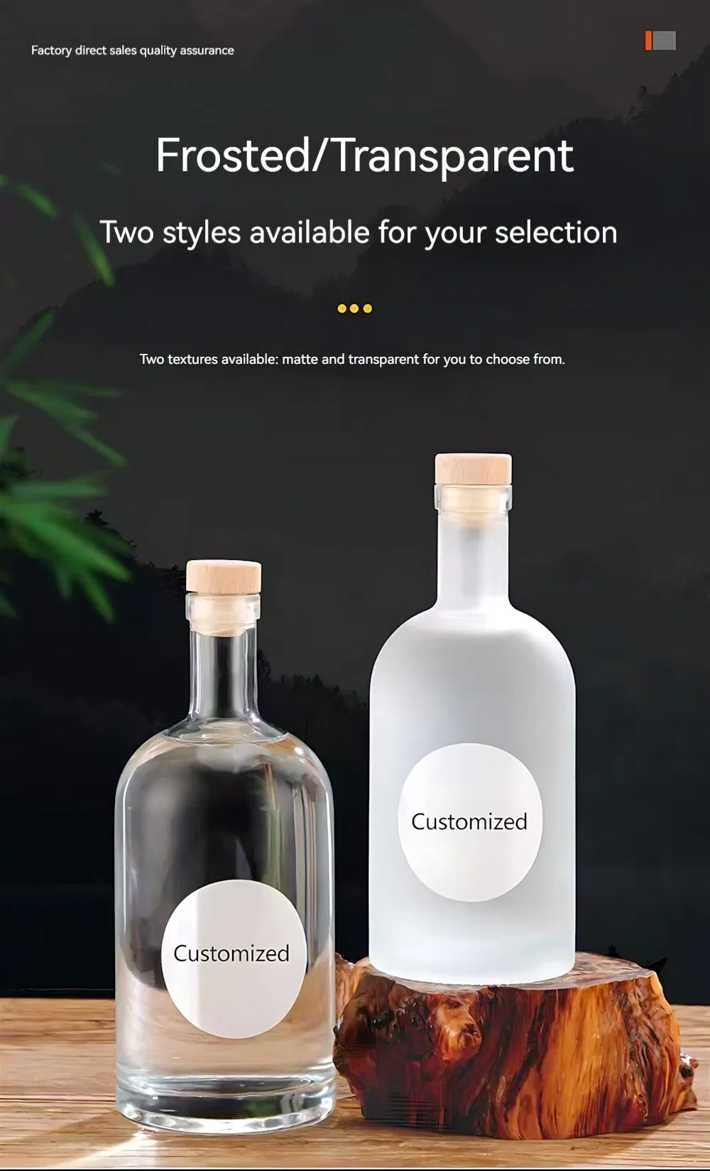 Mini Wine Bottles with Caps