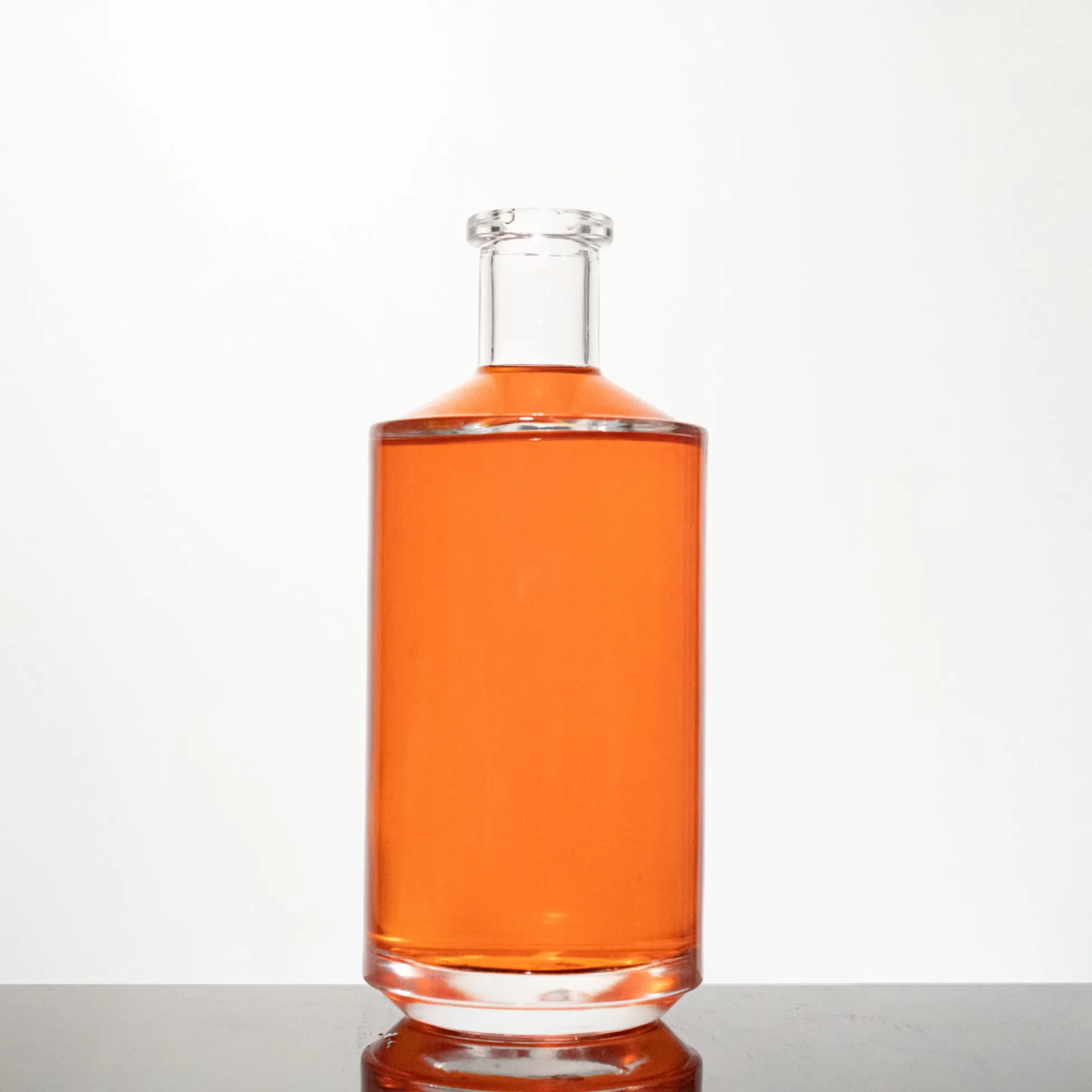 700ml 750ml Extra Premium Flint Silk Screen Printed Spirits Liquor Gin Vodka Glass Bottle