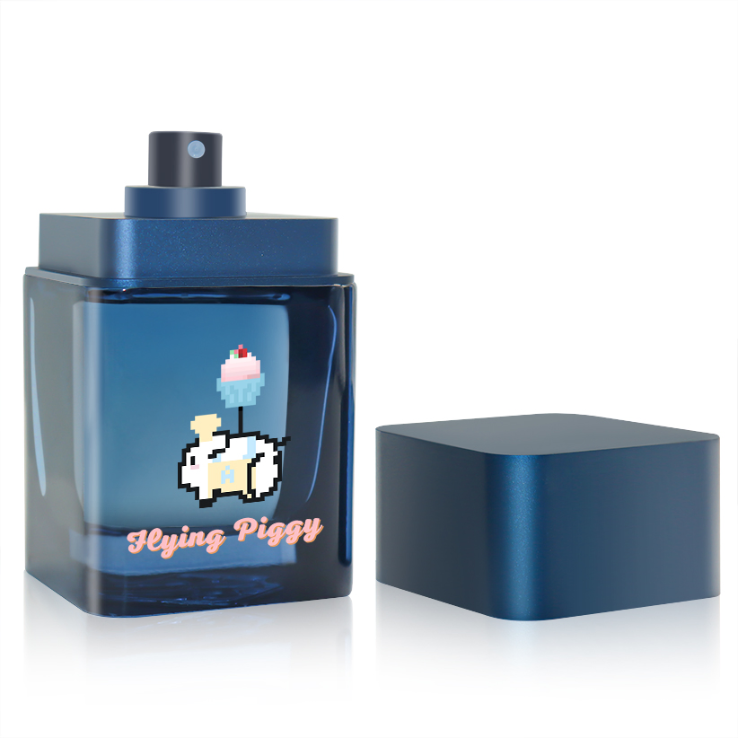 Wholesale New Design Luxury Empty Custom 10ml 30ml 50ml 50 Ml 100ml 150ml Clear Amber Pink Black Frosted Flat Square Glass Spray Perfume Bottle with Box