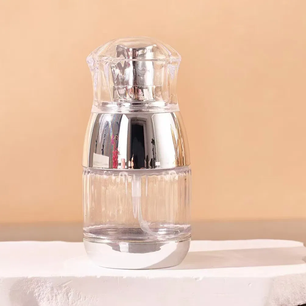 Travel Perfume Bottle - Lightweight Glass with Soft Touch Cap, Leak-Proof