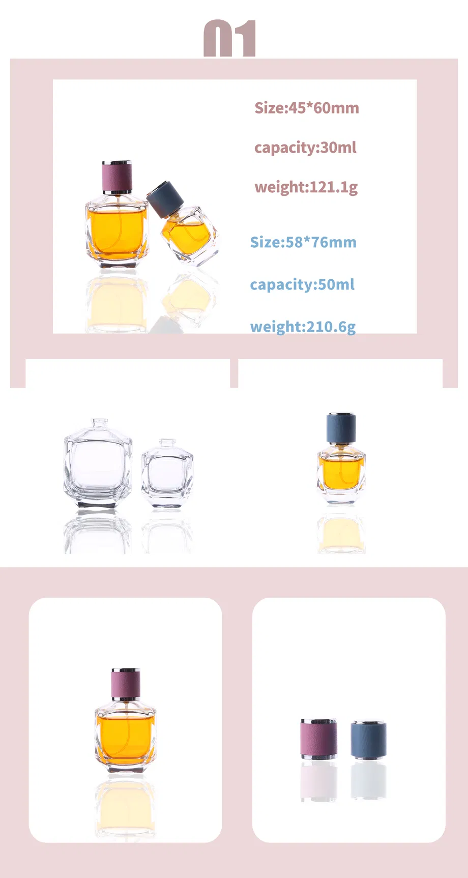 Glass Perfume Bottles