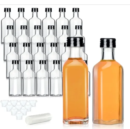 Glass Flask Bottle 12