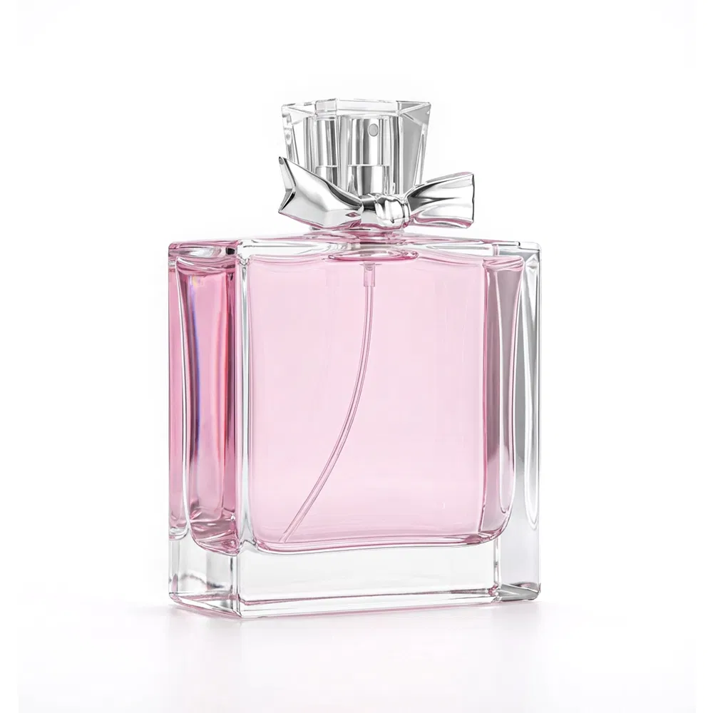 Hot Sale Crystal Glass Bottle for Perfume Luxury Perfume Bottle Design Custom Perfume Glass Bottle 50ml 100ml with Spray Pump