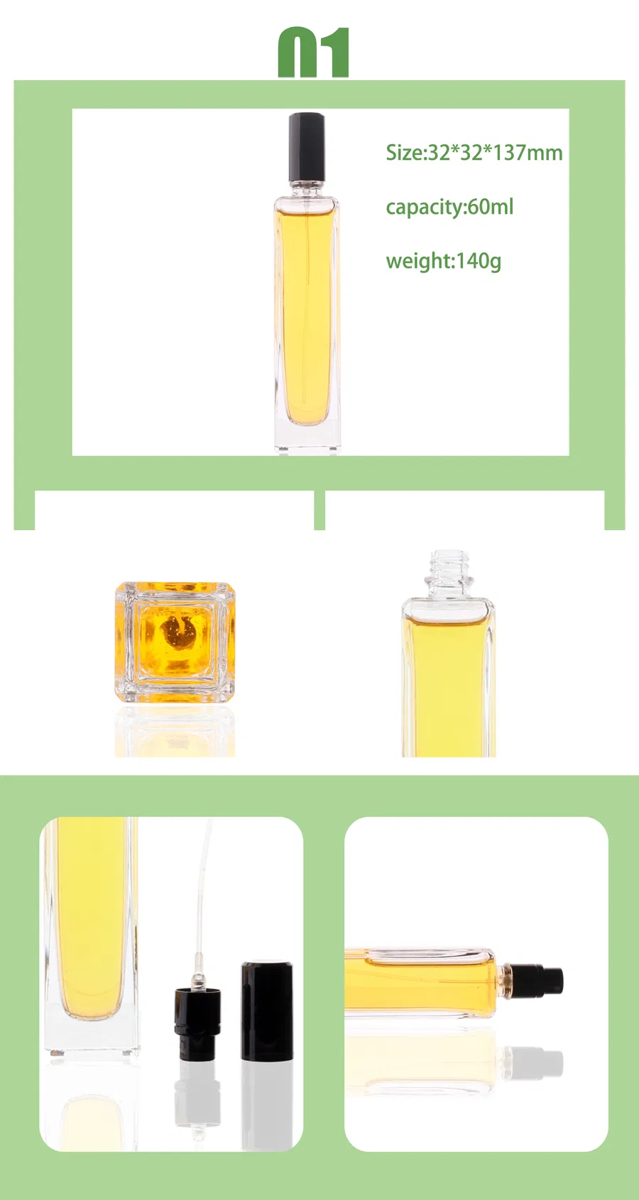 Custom Glass Perfume Bottle