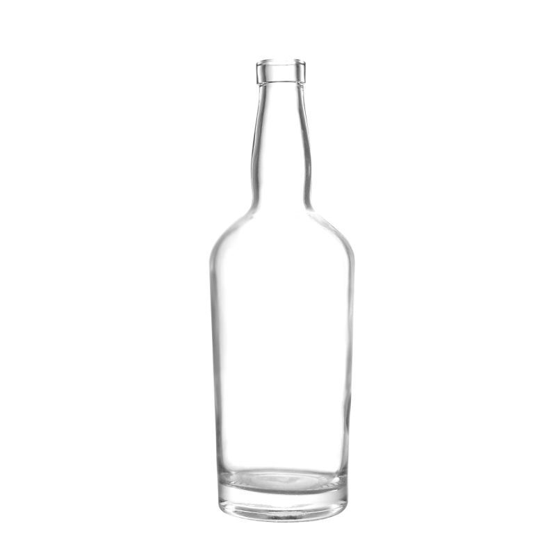 Super Flint Empty Whiskey Rum Gin Tequila Vodka Brandy Glass Bottle