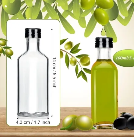 Glass Flask Bottle 11