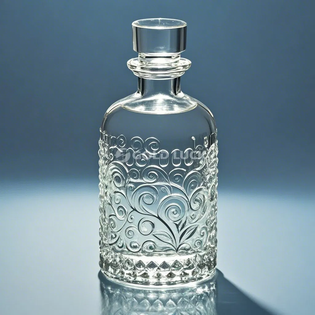 Factory Wholesale 100 Ml 150 Ml 200 Ml Mini Juice Wine Spirit Liquor Glass Bottle