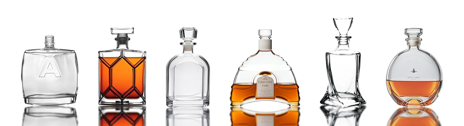 High-End Brandy Glass Bottle