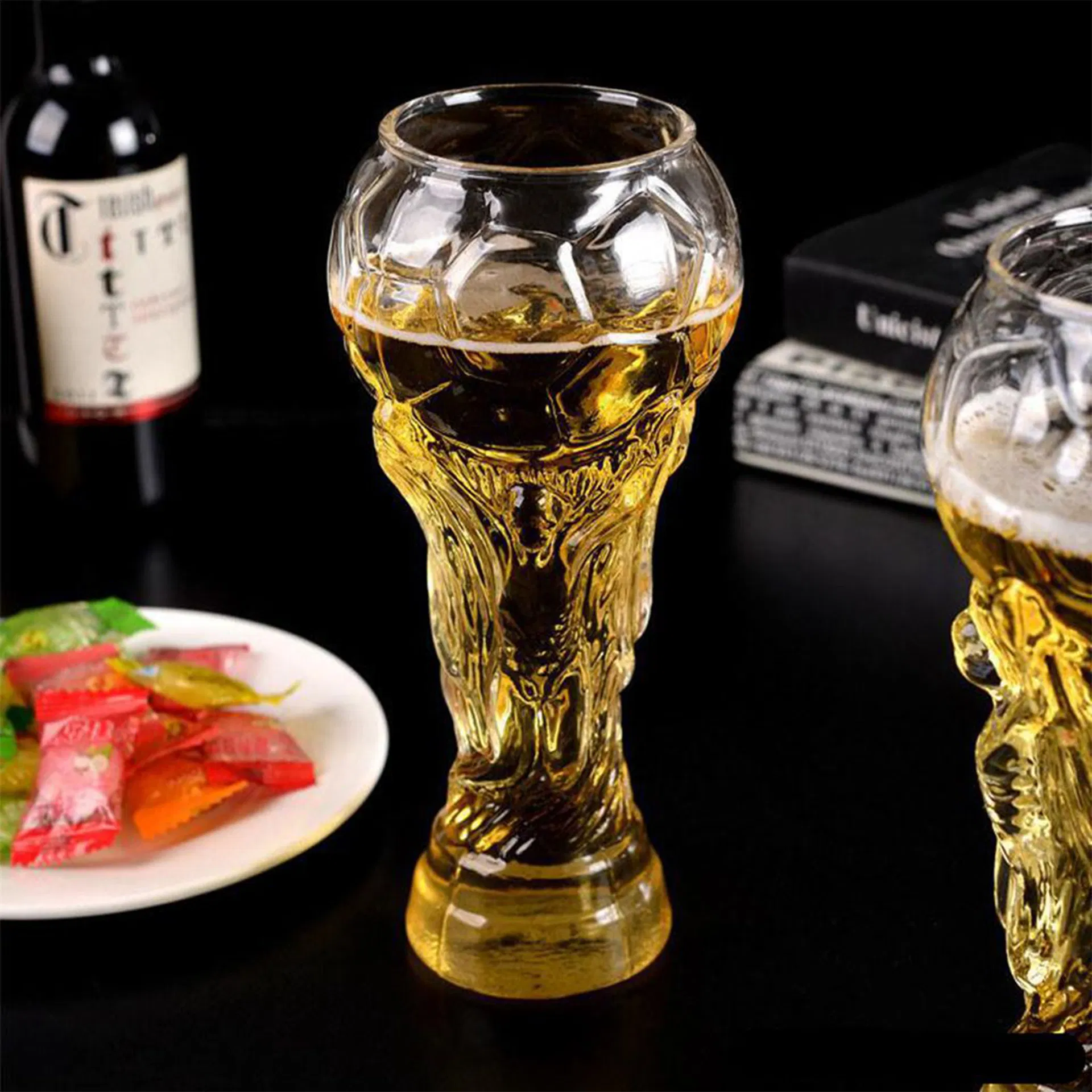 Football Beer Glass 1