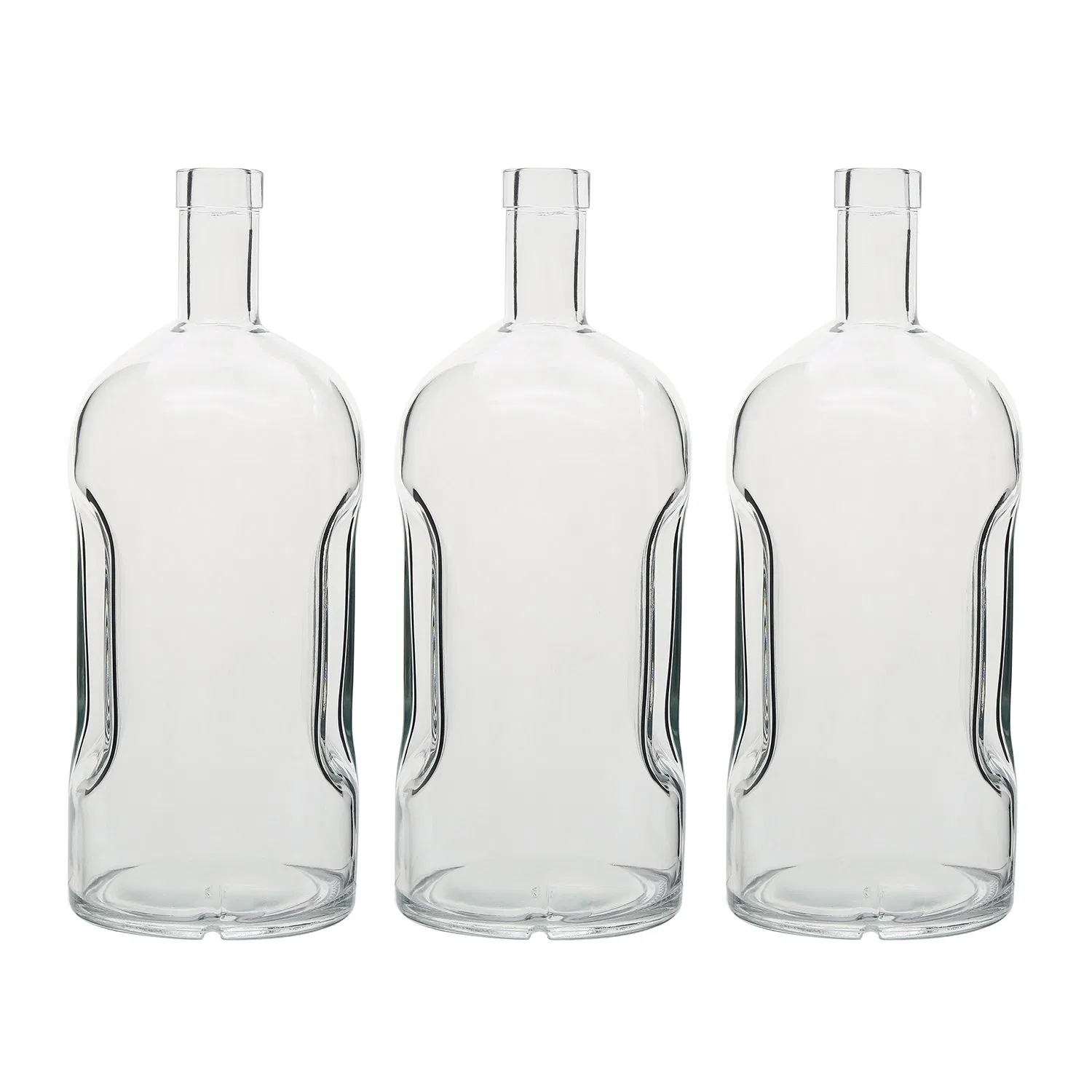 1.75L Extra Flint Whiskey Vodka Spirits Rum Gin Liquor Glass Bottle