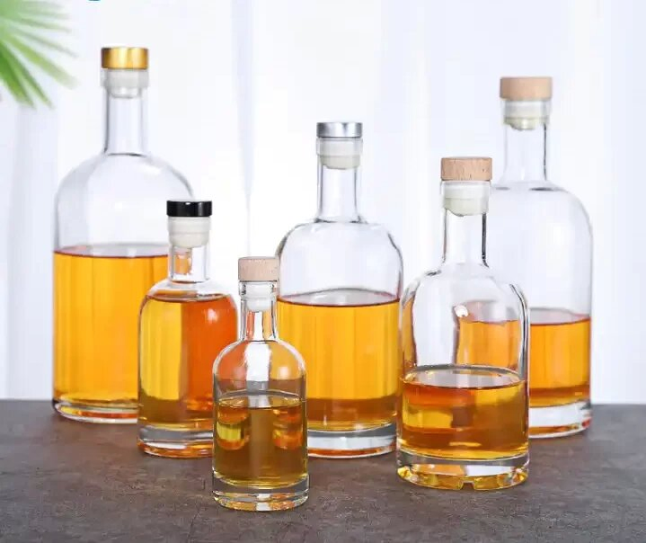 Premium 100ml Mini Glass Bottles for Brandy and Spirits