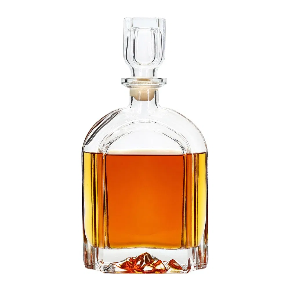 ISO 9001certificated Wholesale Lightweight Secure Embossing Vodka Bottle for Gift