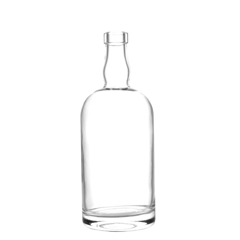 Super Flint Empty Whiskey Rum Gin Tequila Vodka Brandy Glass Bottle