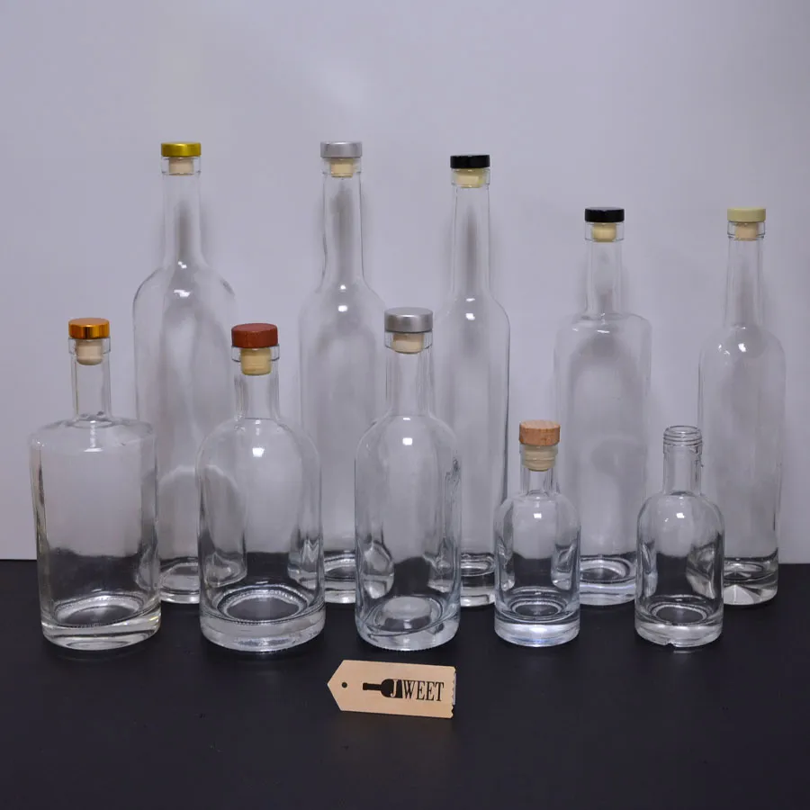 Custom Glass Bottle View 1