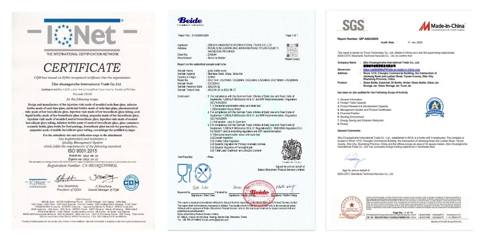 Certification Documents