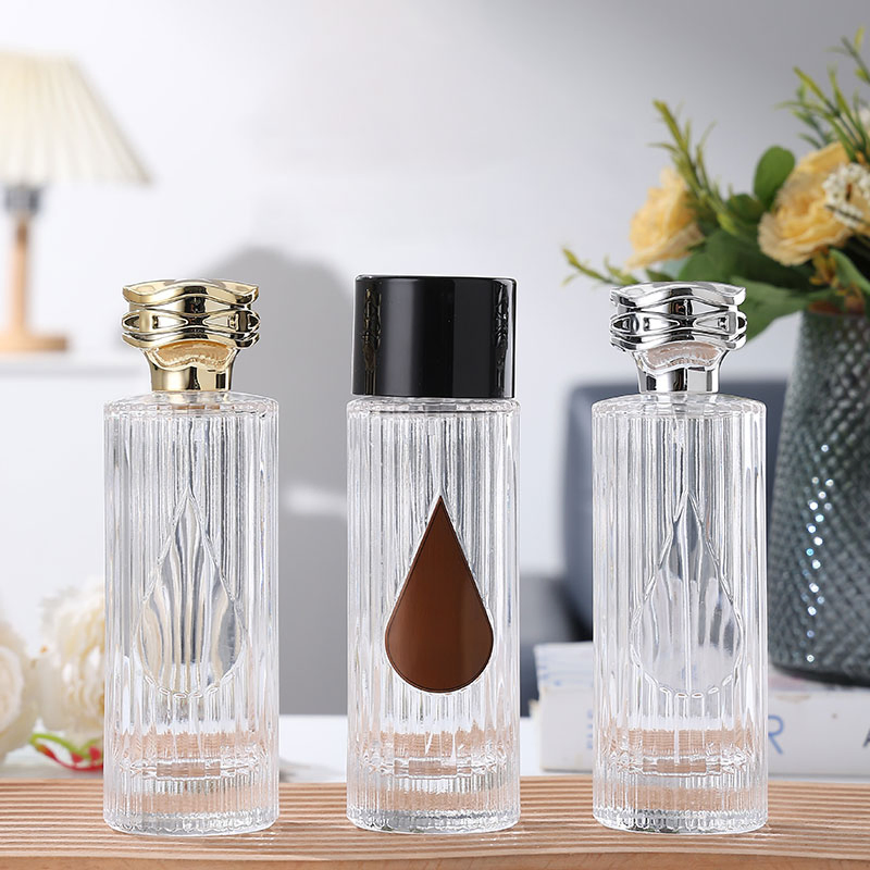 Slender Style 150ml Cylinder Thick Base Perfume Bottle Ready Stock