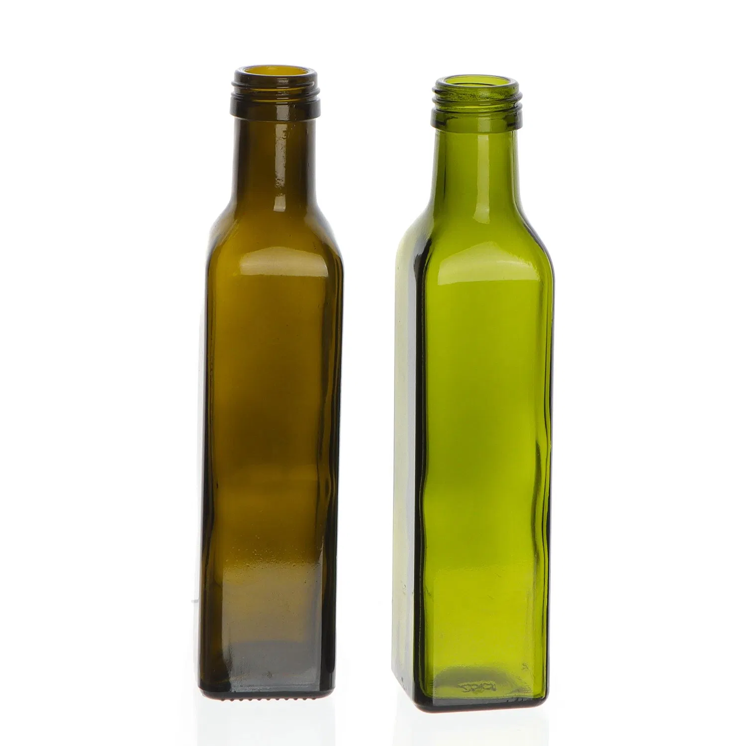 Food Grade 250ml 500ml 750ml 1L Square Glass Olive Oil Bottle
