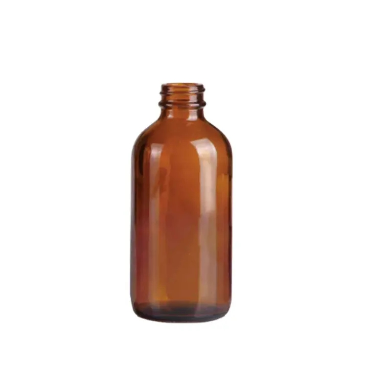 Wholesale Factory Price 15ml 30ml 60ml 120ml 250ml 500ml 1000ml Amber Boston Round Glass Bottles with Bakelite Phenolic Cap