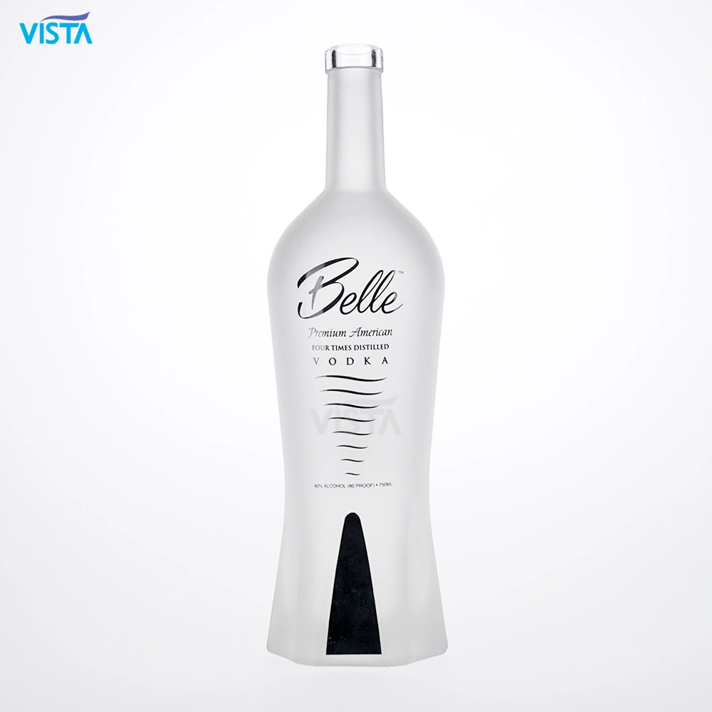 375ml 500ml 750ml 35cl 50cl 75cl High Flint Whisky Brandy Xo Vodka Teliqula Spirit Liquor Rum Wine Champange Glass Water Bottle for Cork Cap Screw Cap