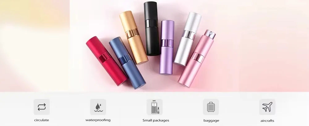 Perfume Spray Bottle Display