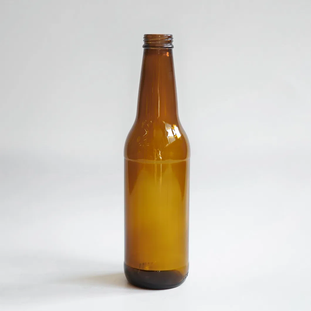 Amber Beer Glass Bottle