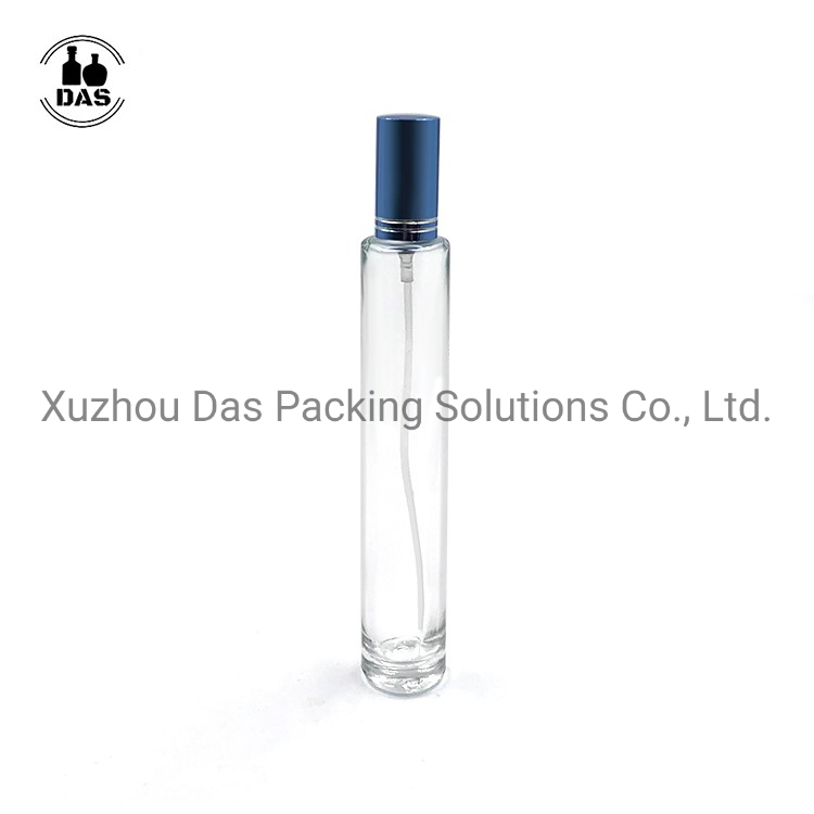 Tall Cylinder Crimp Neck Round Perfume Bottle 30ml Wholesales