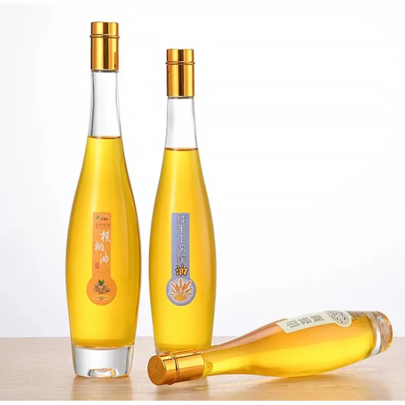 Glass Oil Bottle View 4