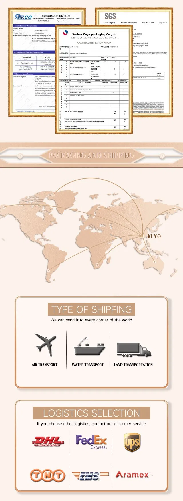 Cosmetic Glass Bottle 6