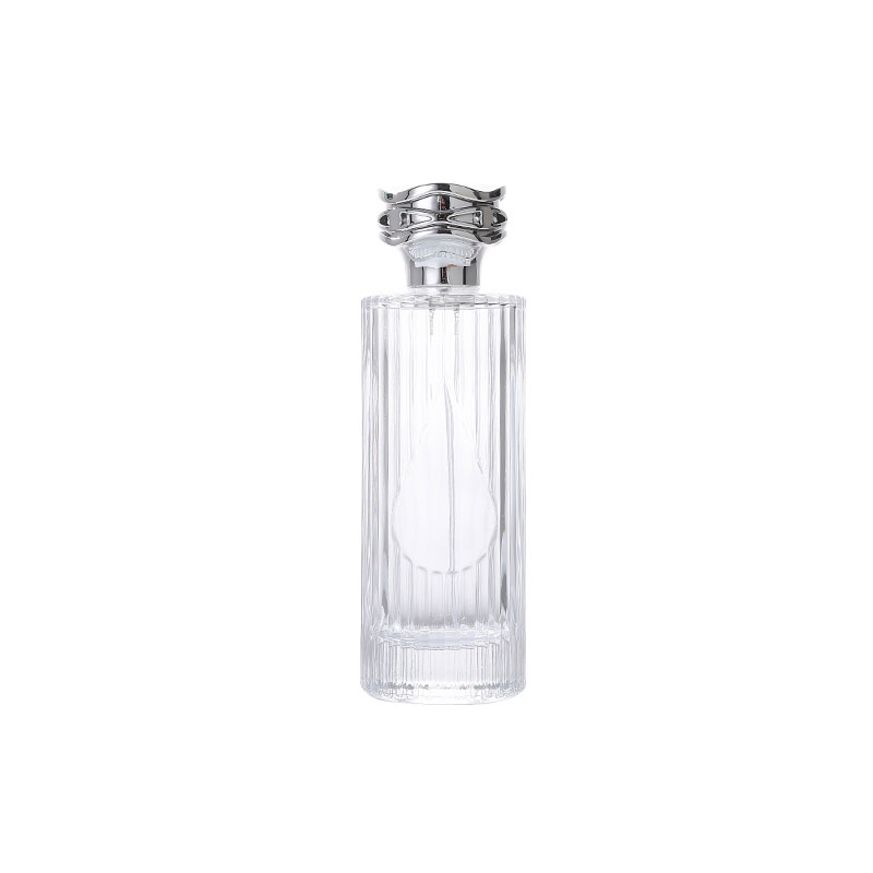 Slender Style 150ml Cylinder Thick Base Perfume Bottle Ready Stock