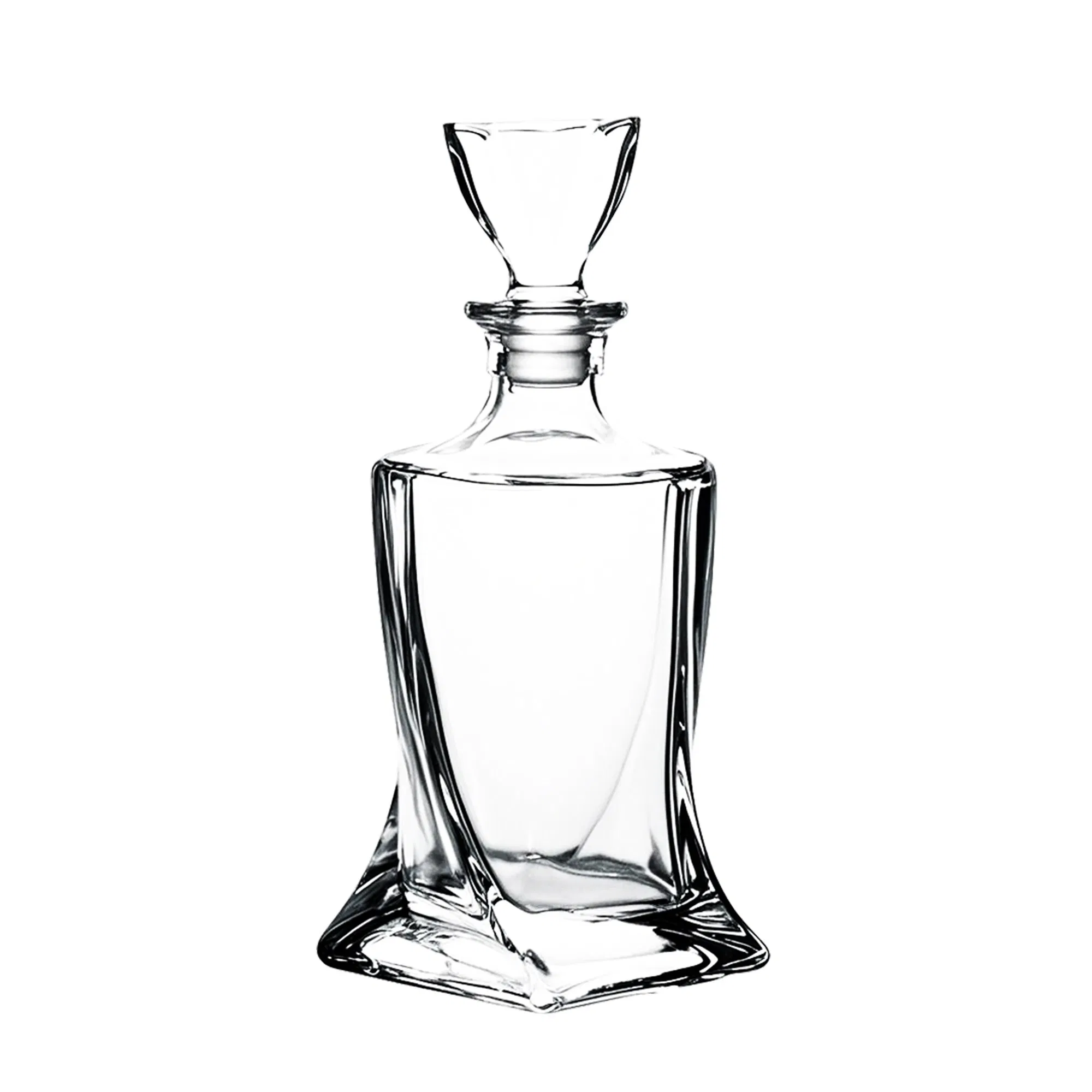 High-End 750ml 700ml Clear Brandy Glass Bottle Custom Thick Super Flint Whisky Vodka Liquor Tequila Alcohol Gin Embossed Spirits Xo Bottle with Cork