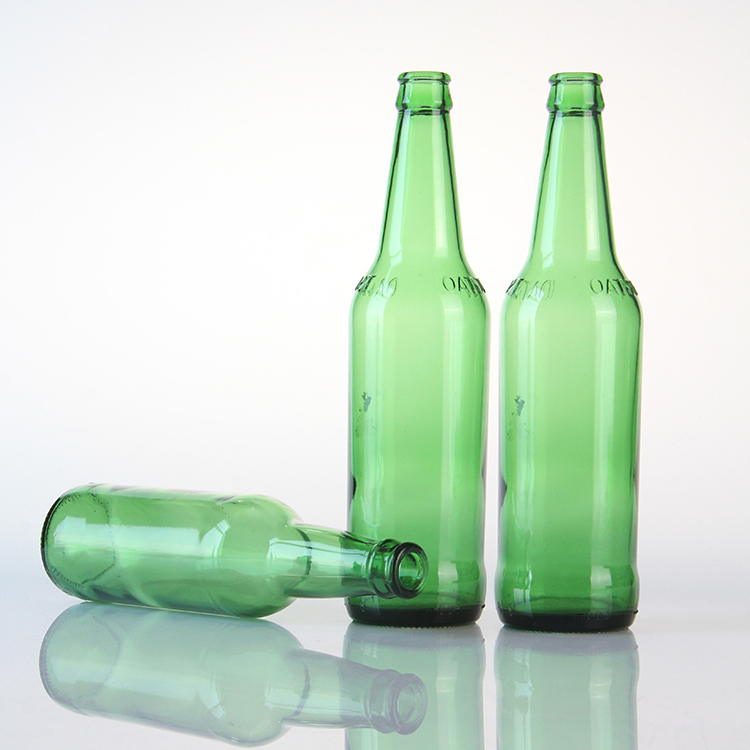 Luxurious Silk-Printed Glass Bottles for Craft Beer Packaging