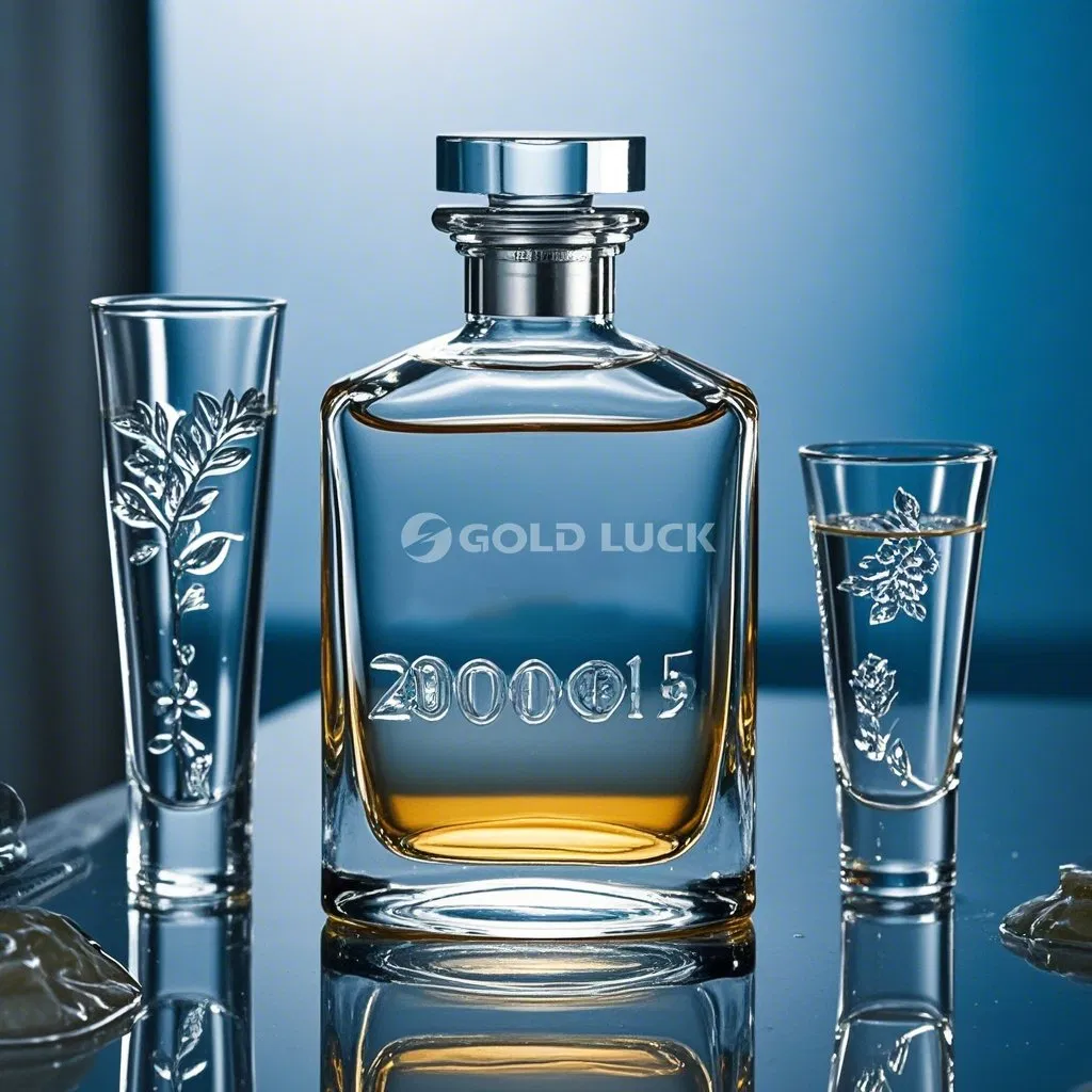 Factory Wholesale 100 Ml 150 Ml 200 Ml Mini Juice Wine Spirit Liquor Glass Bottle