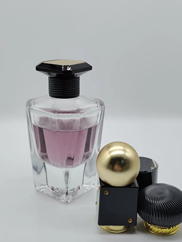 Square Glass Perfume Bottle 2