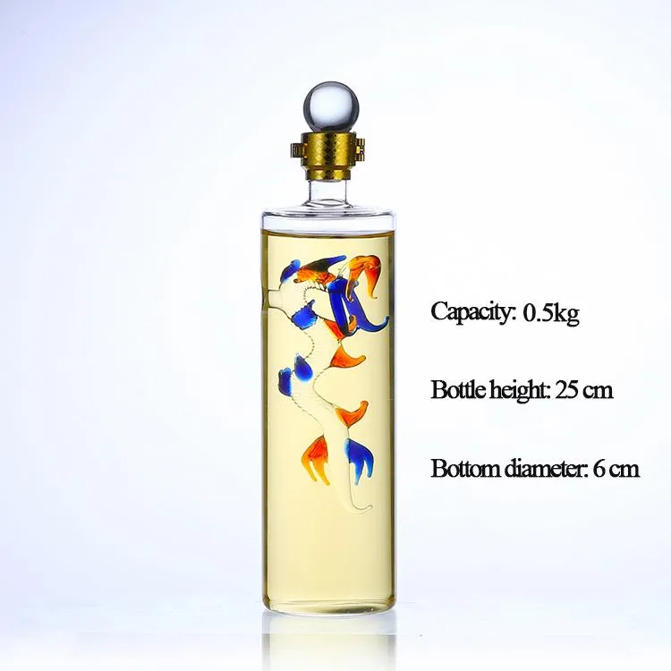 Transparent Glass Bottle