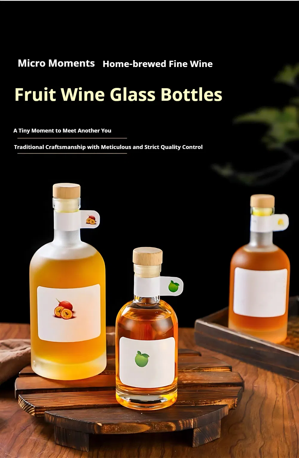 Glass Whisky Bottle